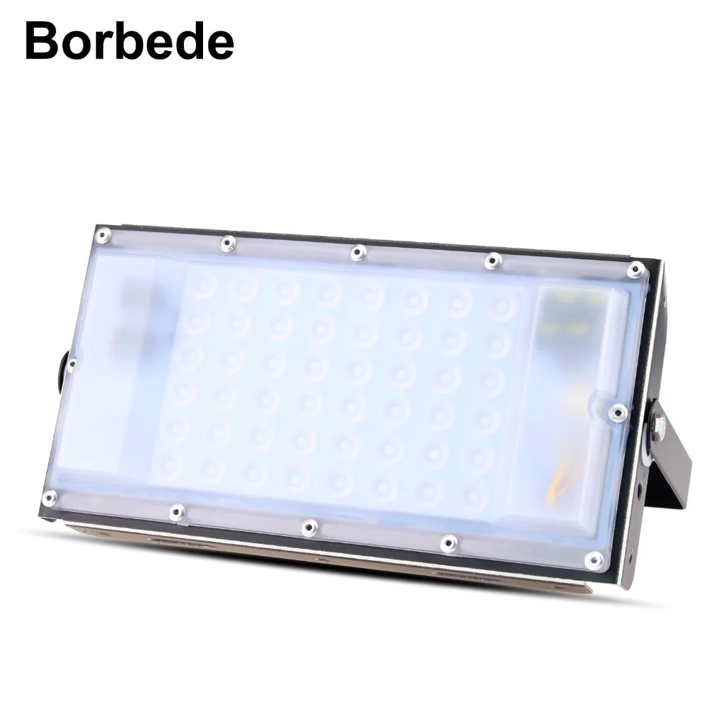 Borbede 50 Вт AC85 265V Светодиодный прожектор Светильник Уличный настенный садовый