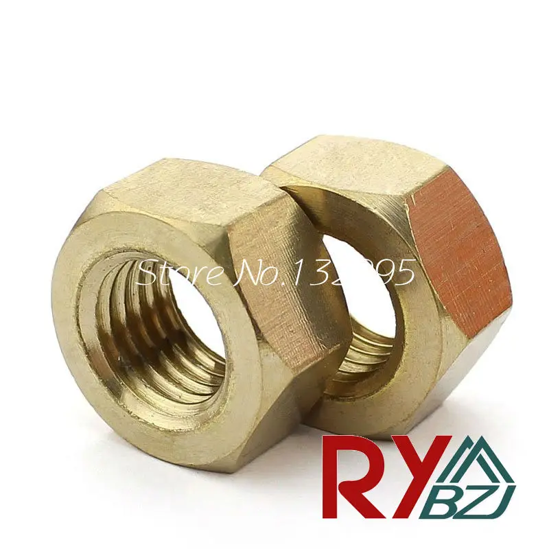Латунная Шестигранная гайка латунная M2 5 Метрическая резьба|brass hex nut|hex nutnut m2 |