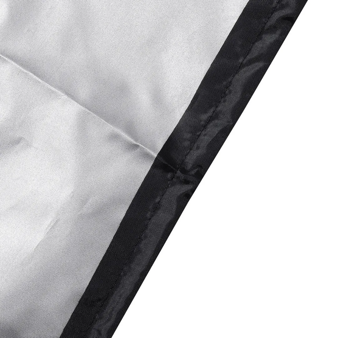 

Mayitr 86*86*36cm Black Waterproof Fire Pit Canvas Square Household Cooking Barbecue Grill Dust Covers