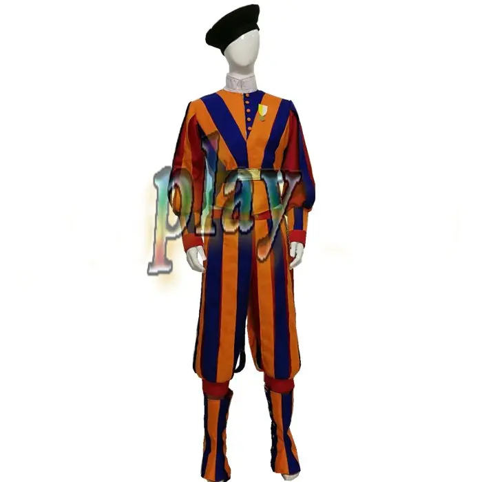 Карнавальный костюм швейцарских солдат для взрослых мужчин и женщин мужской