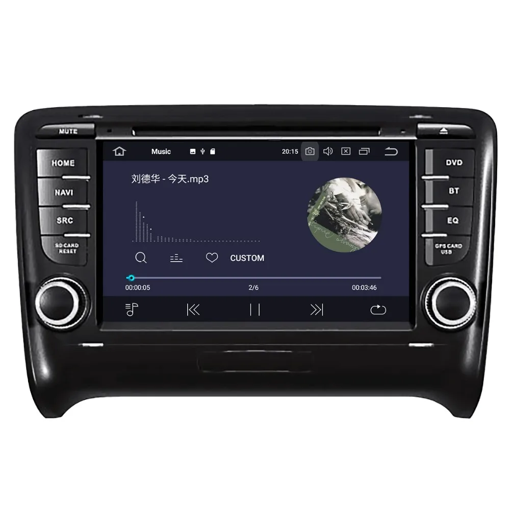 Автомобильный DVD-плеер Aotsr Android 9 0 с GPS-навигацией для AUDI TT 2008-2014 мультимедийный 2 din
