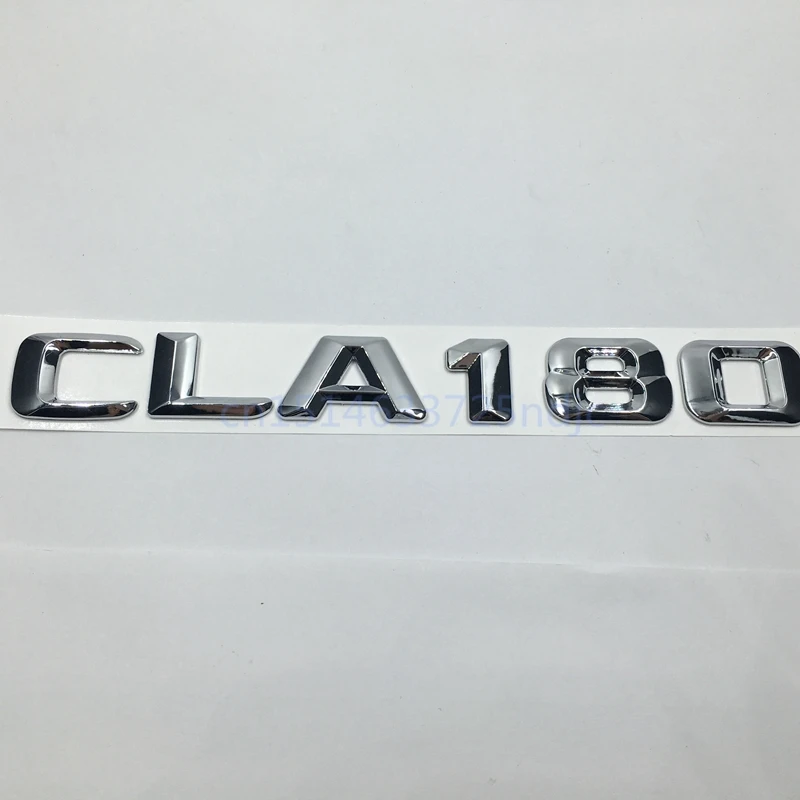 Хромированный АБС пластик CLA180 CLA200 CLA220 CLA250 задний бампер для багажника цифры