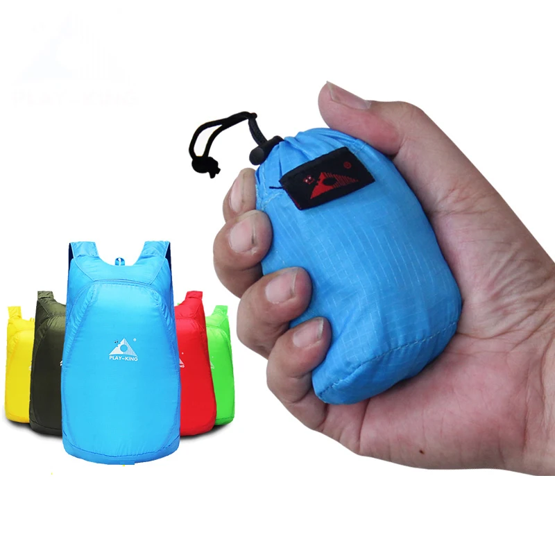 

Lightweight Nylon Foldable Backpack Waterproof Backpack Folding Bag Ultralight Outdoor Pack for Women Men Travel Hiking Swimming