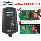 Система эмулятора AdBlue 9 в 1 для мужчинMBSCANIAIVECODAFRENAULTCUMMINS Ad Blue 9 в 1, с чипом 7, 8 в 1