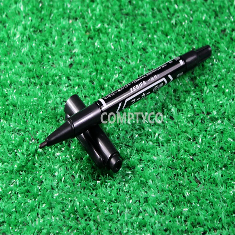 

3pcs/lot Black, red, blue Network tag marker pen ,Oily pen, Telephone line waterproof label ,Do not fade