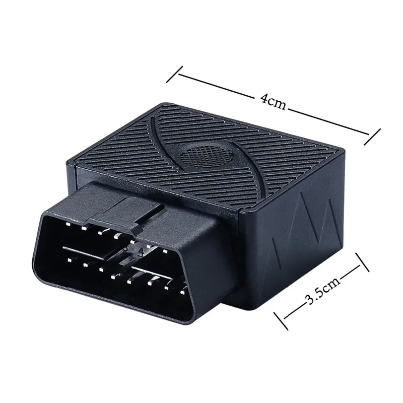 OBD II gps трекер 16PIN Play Car GSM OBD2 Plug локатор OBDII с онлайн программным обеспечением