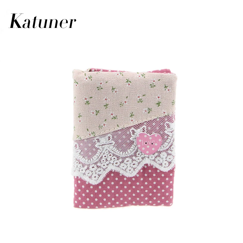 Новый 16 битный держатель для карт Katuner с цветочным принтом женский холщовый