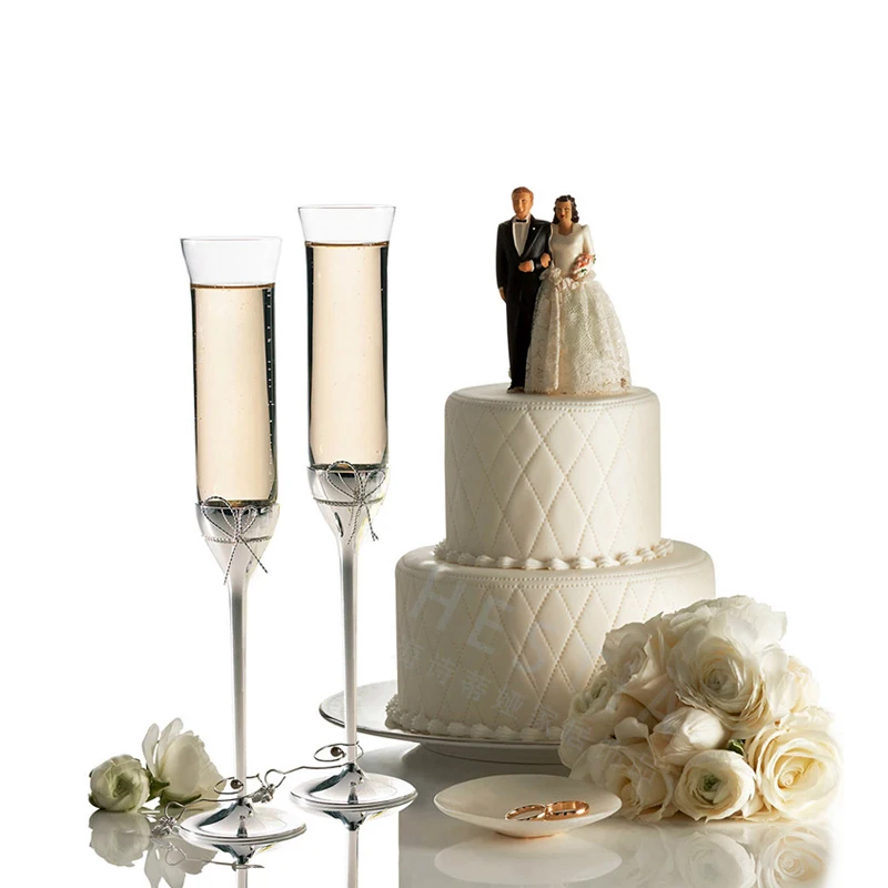 

2PCS Luxury Lead-free Crystal glass Cocktail Glass Stemware Champagne Flute cup wine cup Bar Hotel Party Wedding Drinking ware