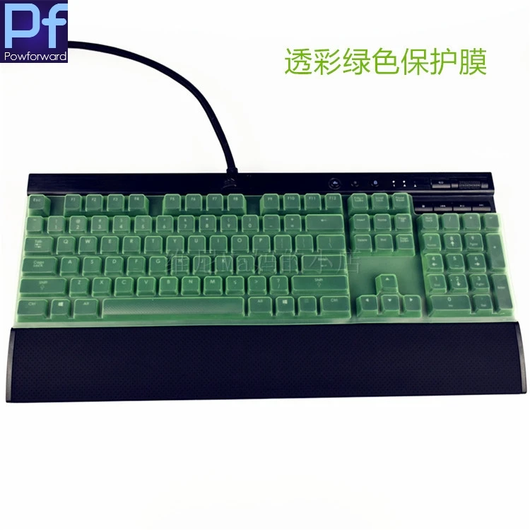 Для CORSAIR K70 RGB LUX/Red LUX K70 RGB MK.2 Механическая игровая клавиатура для настольного ПК, прозрачная Защитная крышка для клавиатуры