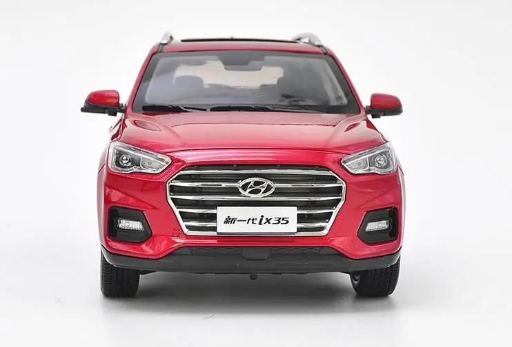 Высокая моделирования HYUNDAI IX35, расширенная Коллекция Модель 1:18 игрушечная машинка из сплава, литая металлическая модель, Изысканные Подарки