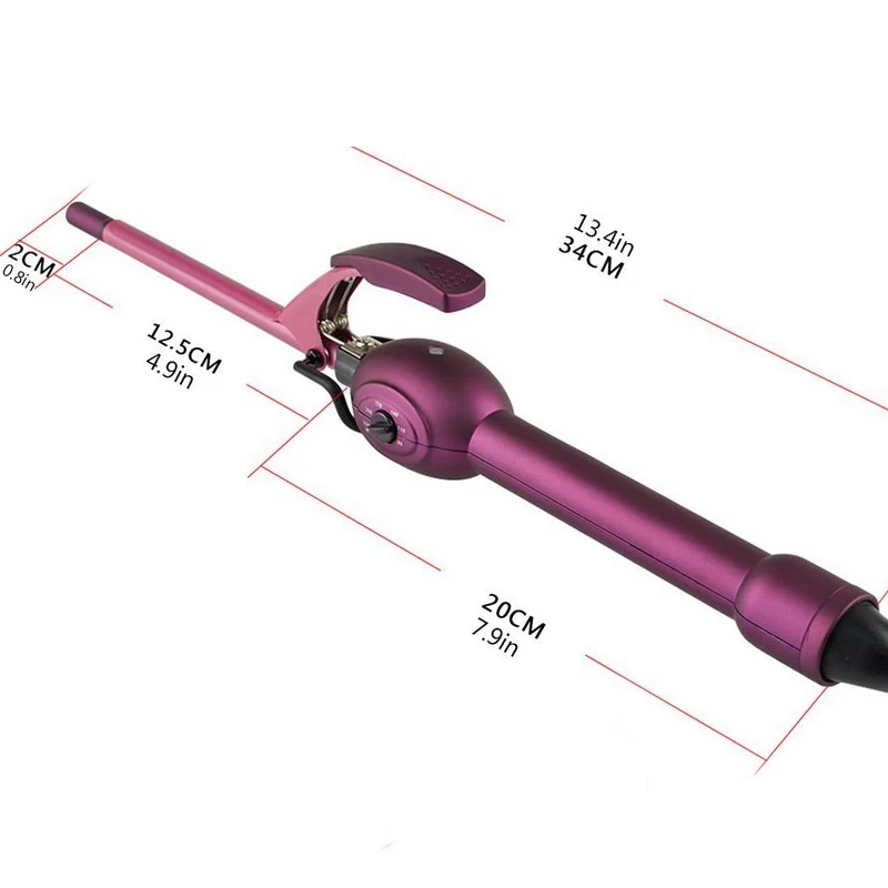 9 мм Волосы Бигуди Вьющееся Железо Мужчин Волна Для Волос Палочки