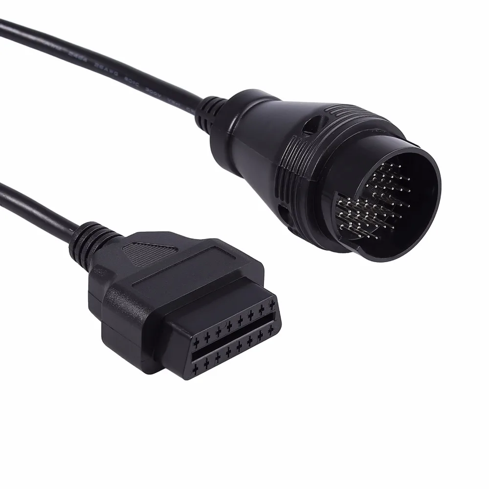 Autooutlet для Mercedes Benz адаптер 38Pin To 16Pin OBD2 диагностический инструмент соединительный кабель 38 pin to 16 pin Кабель-адаптер