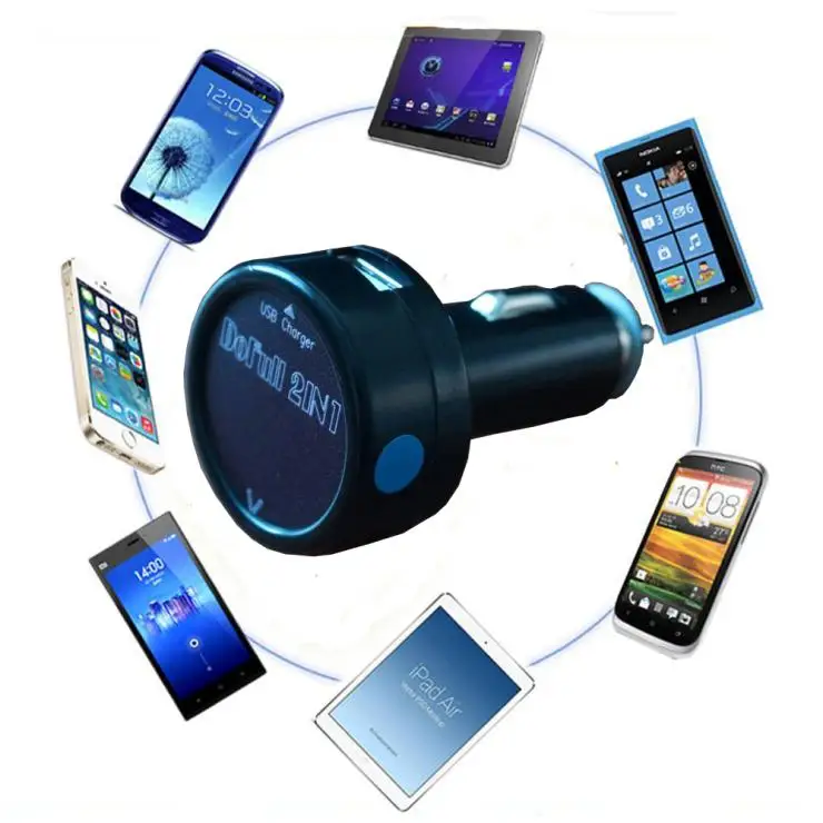 2 в 1 цифровой монитор напряжения 12 24 автомобильный прикуриватель а USB