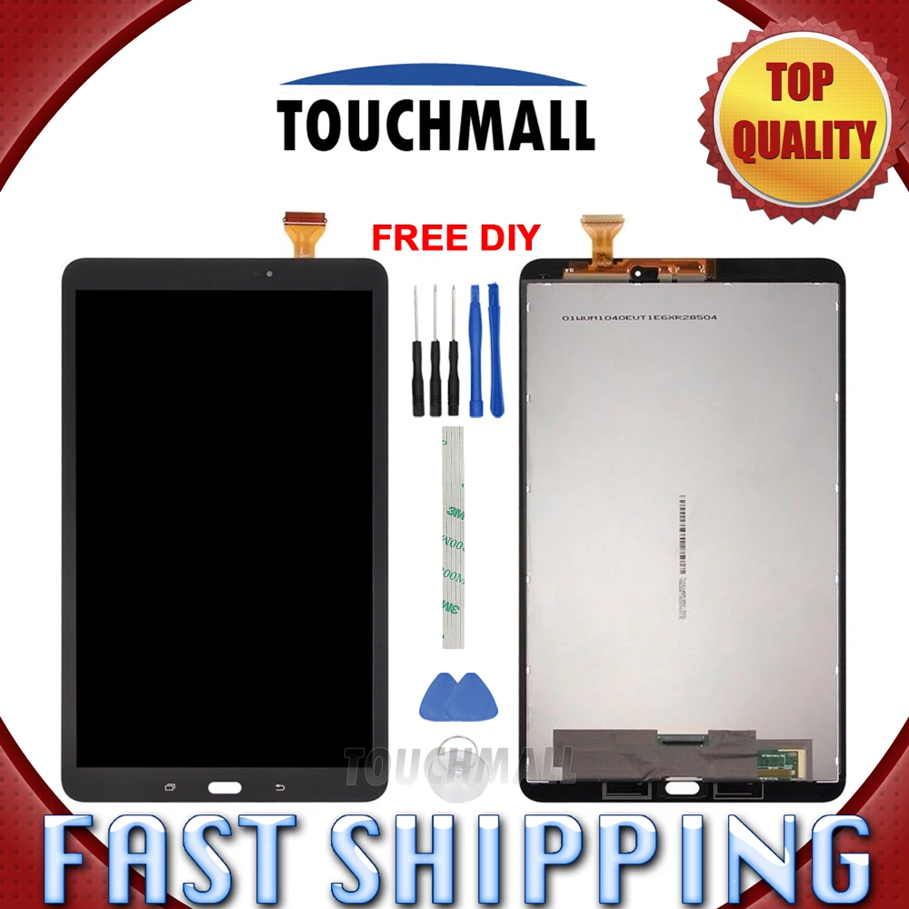 Новый ЖК дисплей + сенсорный экран в сборе Замена для Samsung Galaxy Tab A 10 1 T580 T585 SM черный