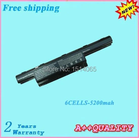 Аккумулятор для ноутбука AS10D51 AS10D61 AS10D71 5200 мАч Acer Aspire 4625 4733Z 4738 4738G 4738Z 4739 4739Z 4741 4741G