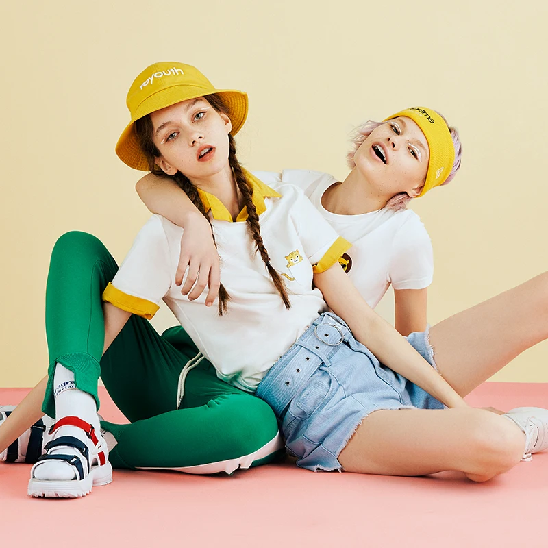 Toyouth Лето Для женщин Kawaii футболка Смешные животные печати карман серии топы Короткий рукав хлопковая Футболка Femme Ins милые футболки - Цвет: White Tigerkin