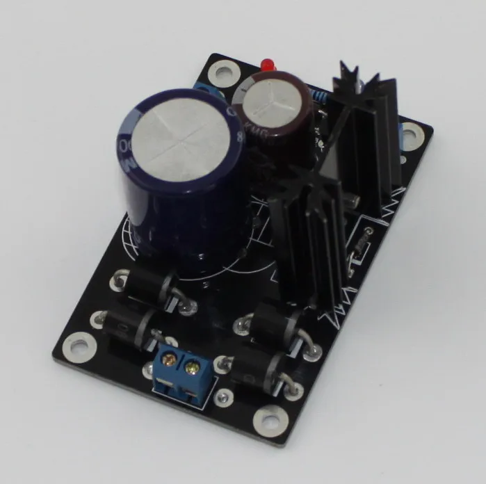 

YJ lt1083 power supply 0-34VAC LT1083CP LT1083 power adjustable power supply board linear power for hi-fi amplifier
