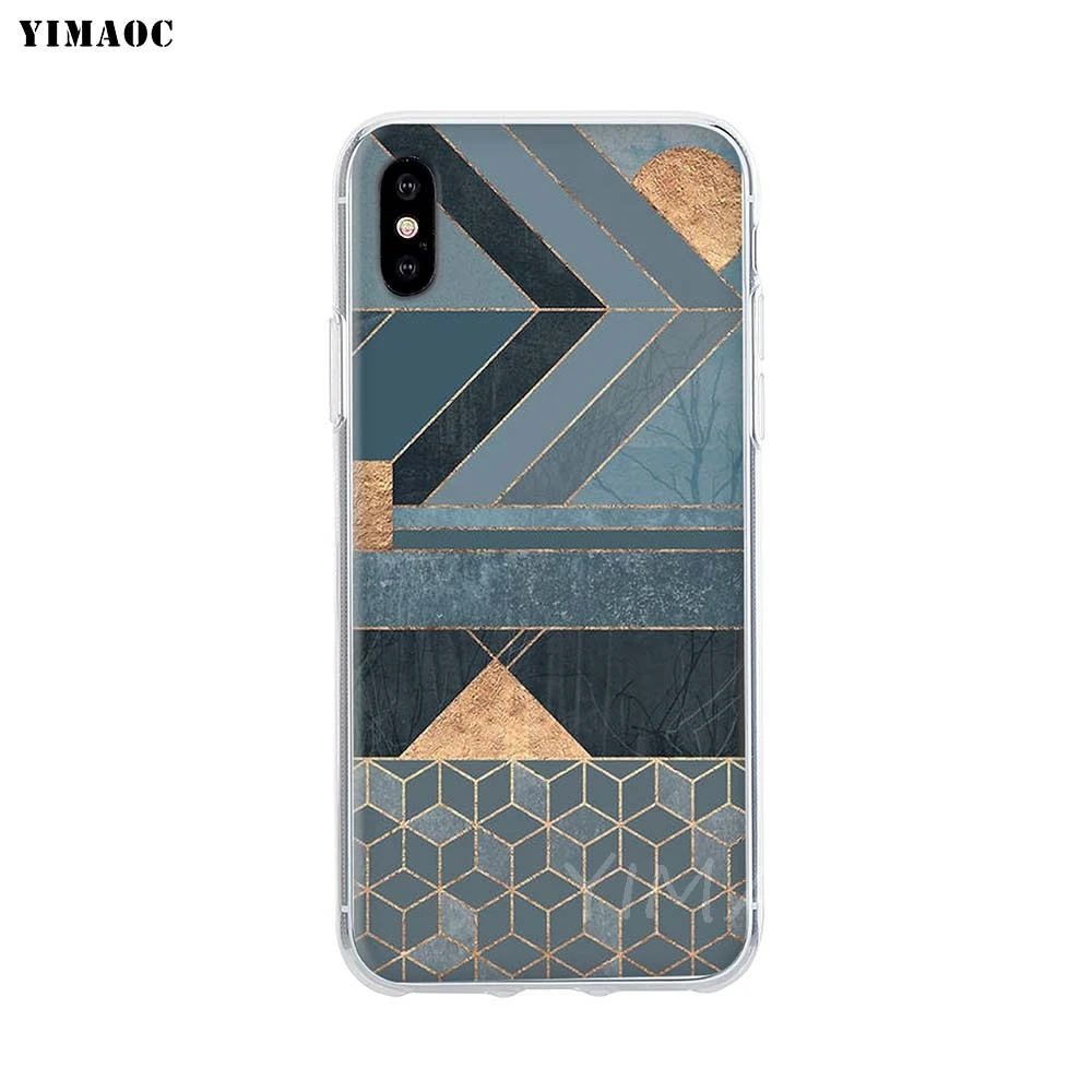 Мягкий чехол YIMAOC для iPhone 8 7 6 6S Plus 5 5S SE X XR XS 11 Pro Max | Мобильные телефоны и аксессуары