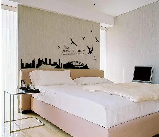 Красивый дом наклейка спальня декор наклейки на стены котировки гостиной
