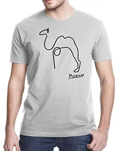 Мужская футболка из 100% хлопка топы Camel Picassos толстовка 2019 | одежда