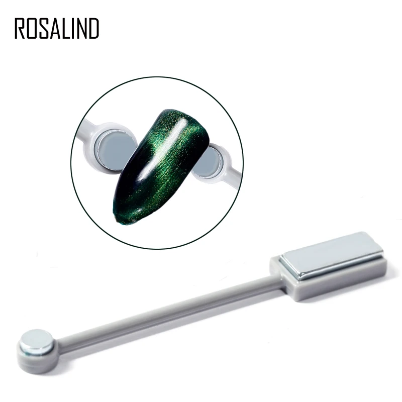 1 шт. Гель лак для ногтей ROSALIND Магнитный дизайна DIY инструмент 3d ручки кошачьи