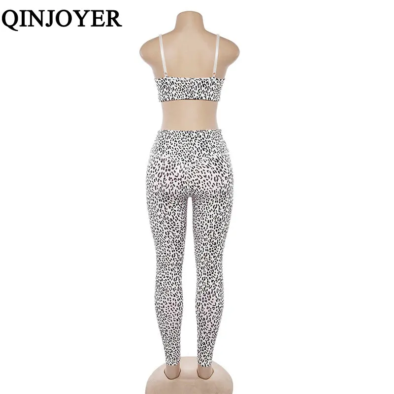 Female Leopard Print Sport Suit Women Fitness Clothing Wear Yoga Set Gym Jogging Sportswear Running Legging | Спорт и развлечения