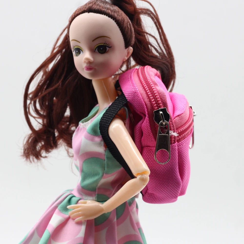 1 шт. 1/6 кукла рюкзак сумка Аксессуары для мини игрушки для Барби BJD милые детские подарки сумки