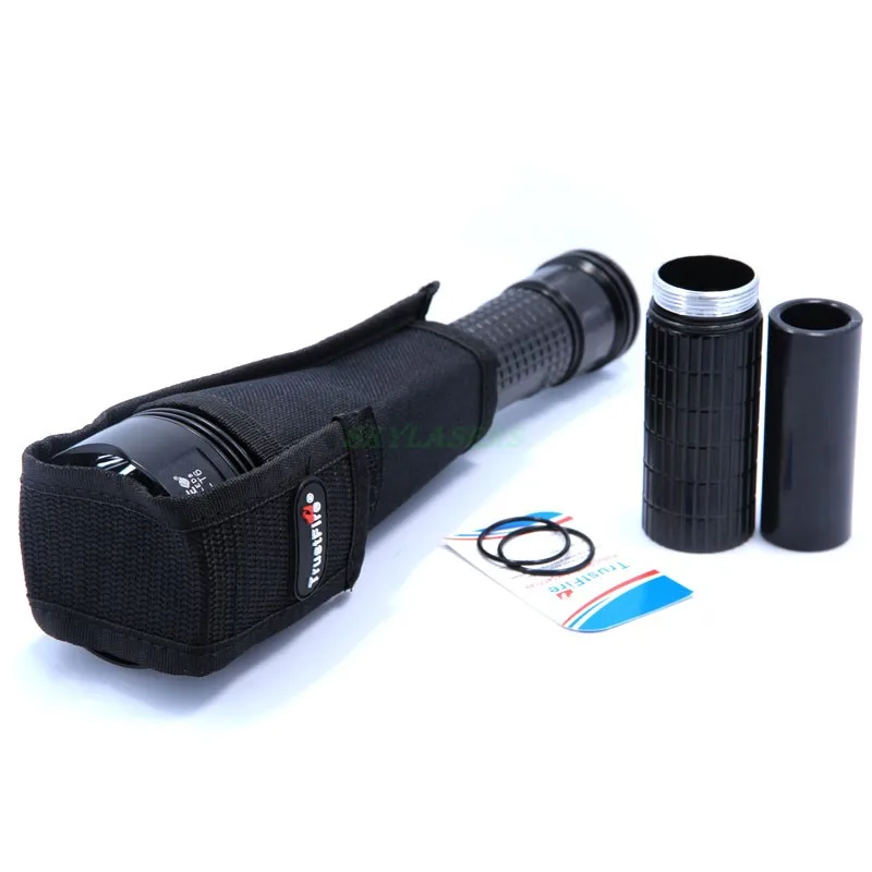 Precio Original TrustFire J18 7T6 7 * XM-L T6 8500 Lúmenes 7 LED Más Poderoso Led Linterna Antorcha (3*26650/3*18650)