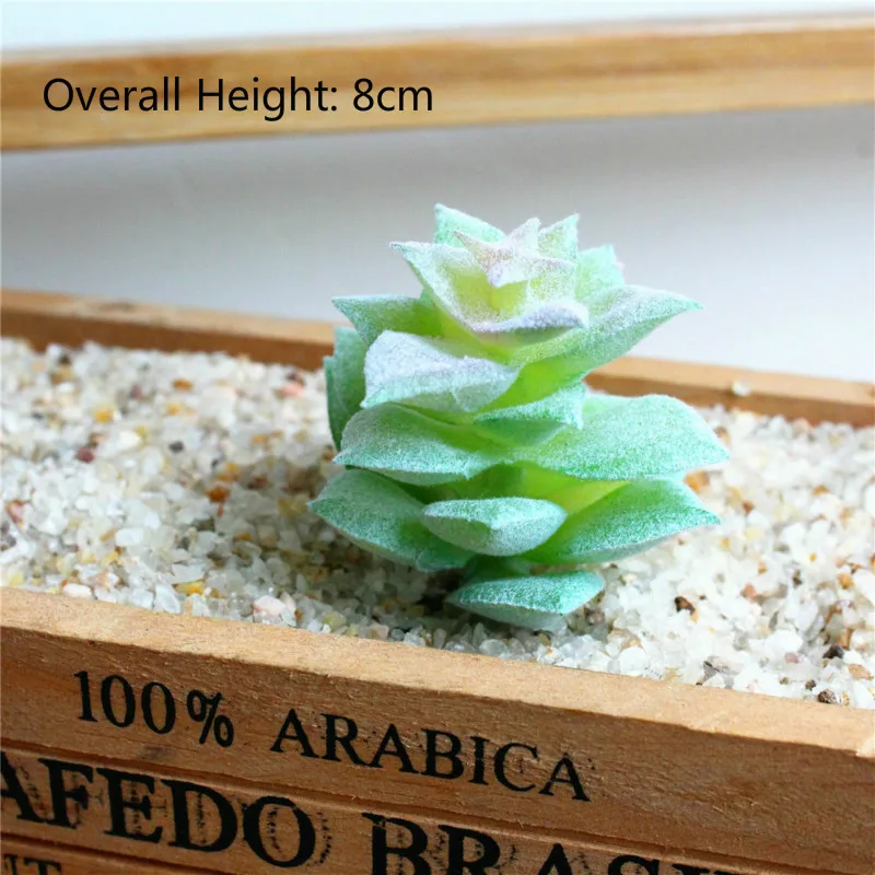 Artificial Plastic Succulent Plants DIY Flower Pants Wall Accessories Fake garden decoration plantas artificiais | Дом и сад