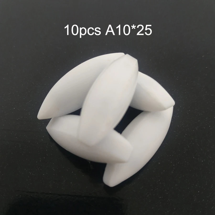 

A10x 25mm PTFE Magnetic Stirrer Mixer Stir Bars Olive Shape Stirring Bars PTFE Stir Rod Spinbar, Pack of 10pcs