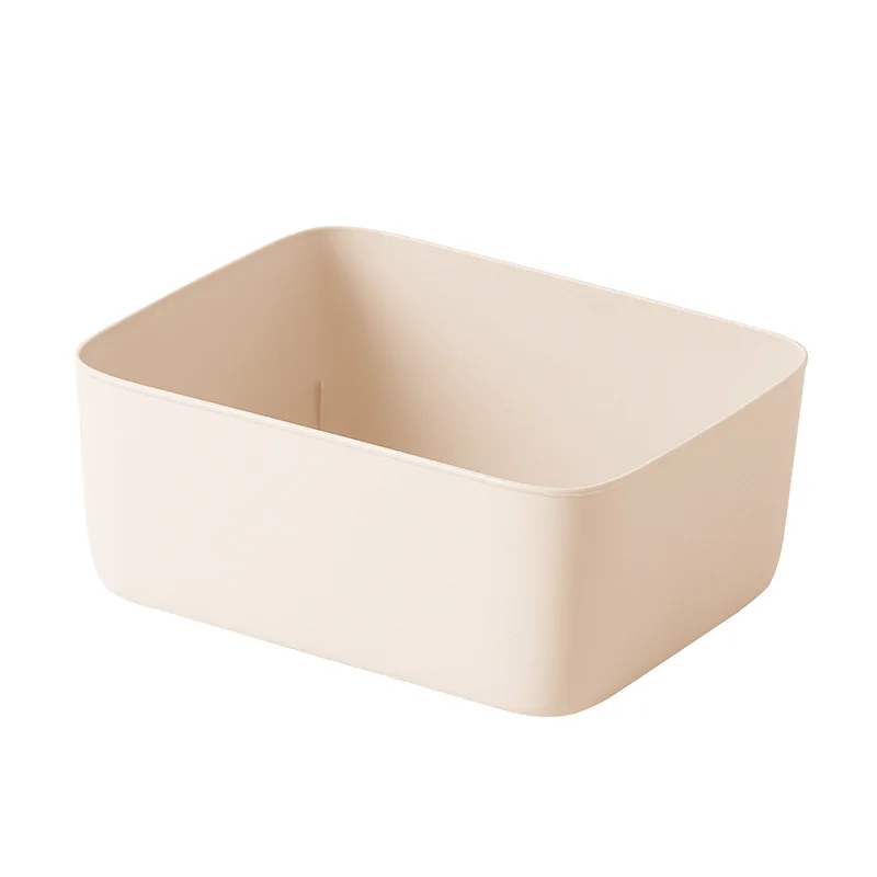 Beige Style 1 Домашний контейнер для нижнего белья, Многофункциональный пластиковый ящик для хранения - Цвет: Beige Style 1