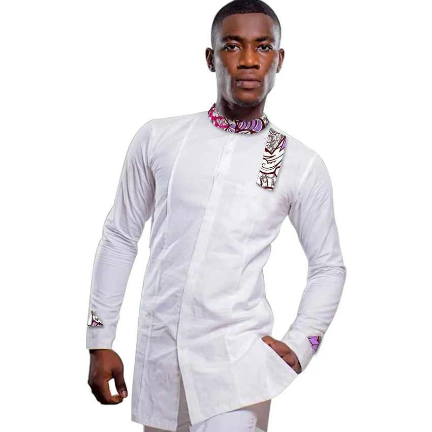 Осенне весенняя модная мужская праздничная одежда в африканском стиле Анкары