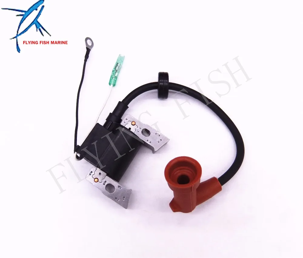 Катушка зажигания в сборе для лодочного мотора катушка Parsun HDX 4 тактный F4 F5 BM