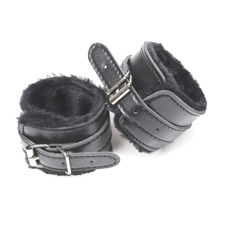 7 шт набор плюшевый четыре цвета хлыст ошейник рот кляп секс бондаж для игр