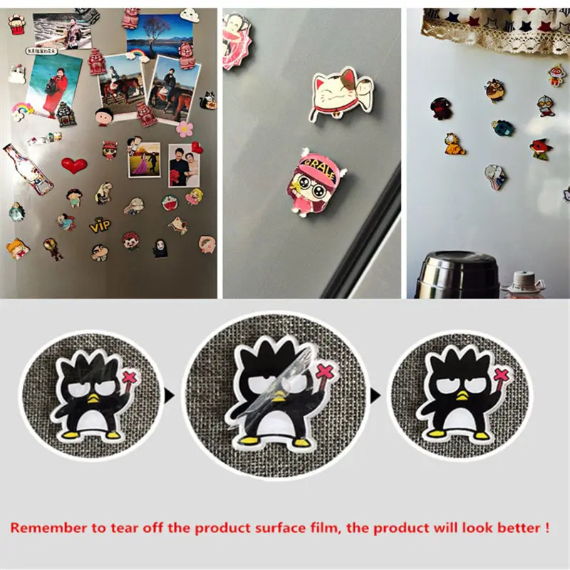 3D DIY акриловая мультяшная собака магнит на холодильник сувенир животное стикер