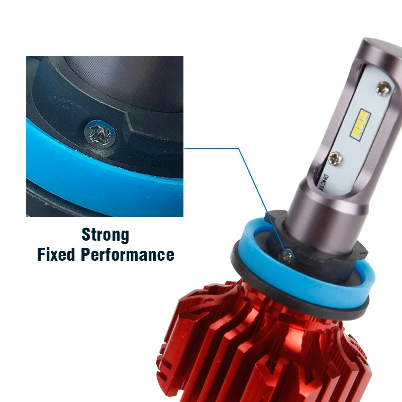 OKEEN 2x CSP H8 H11 лампа H4 Led H7 H1 H3 автомобильные лампы для передних фар для авто H27 881 HB3 HB4 светодиодный автомобильный 12V 72W фары для 8000LM 6500K белый