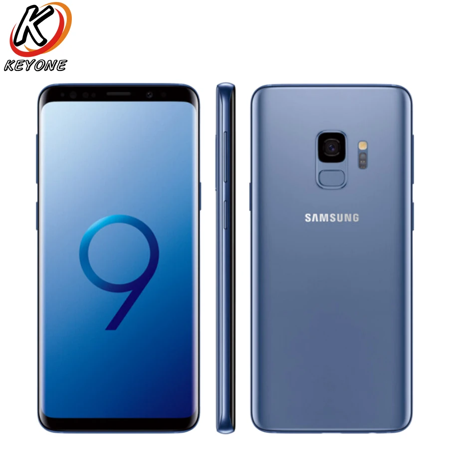 Мобильный телефон Samsung Galaxy S9 G960F/DS 4G LTE 5 8 дюймовый экран 4 Гб ОЗУ 64 ПЗУ