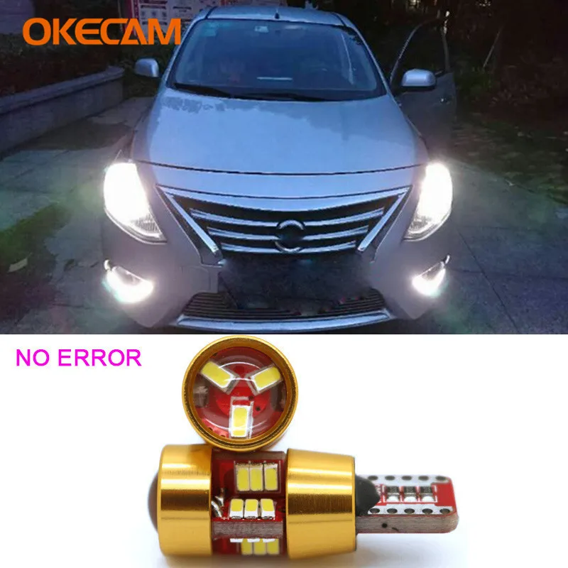 2 шт. Автомобильные светодиодные габаритные огни T10 W5W|nissan juke led lamp|led jukejuke |