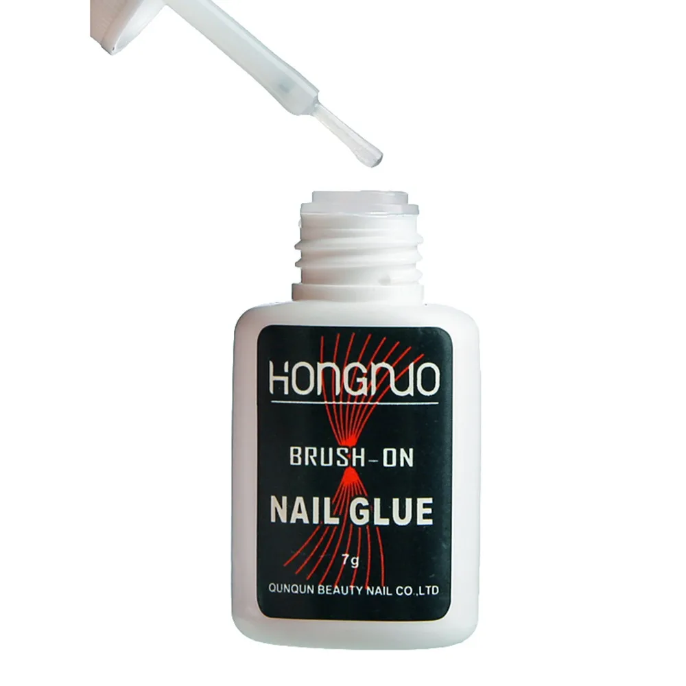 Профессиональный клей для нейл арта фольги Переводные насадки ногтей 7 г F717|glue for