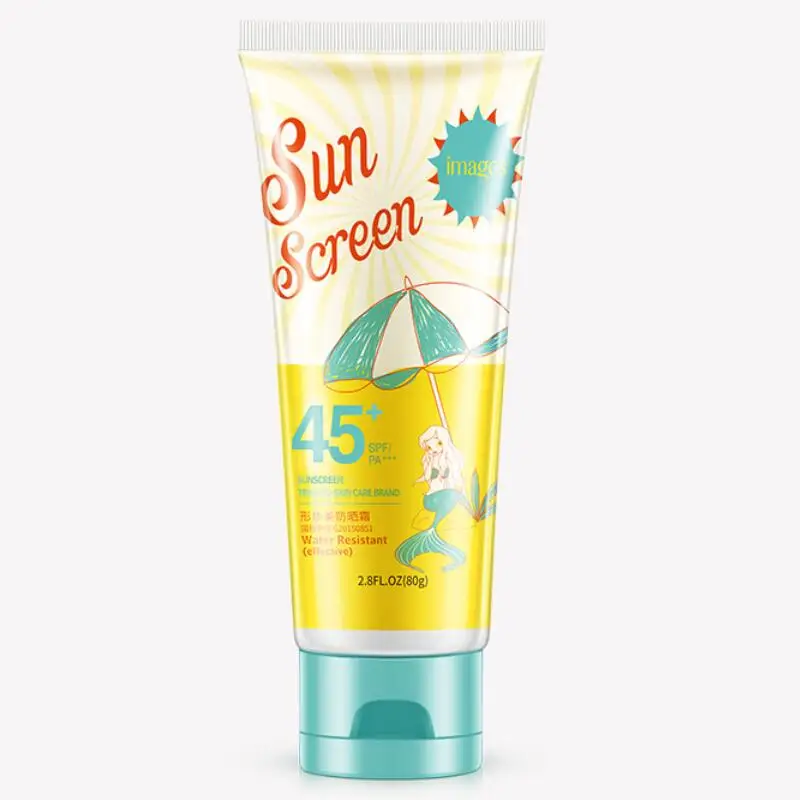 Изображения солнцезащитный крем для лица SPF45 + изоляция УФ тела консилер