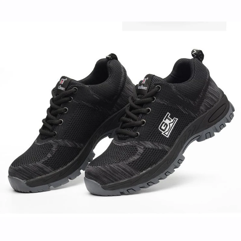 Защитная обувь со стальным носком защитные ботинки для мужчин рабочая Мужская