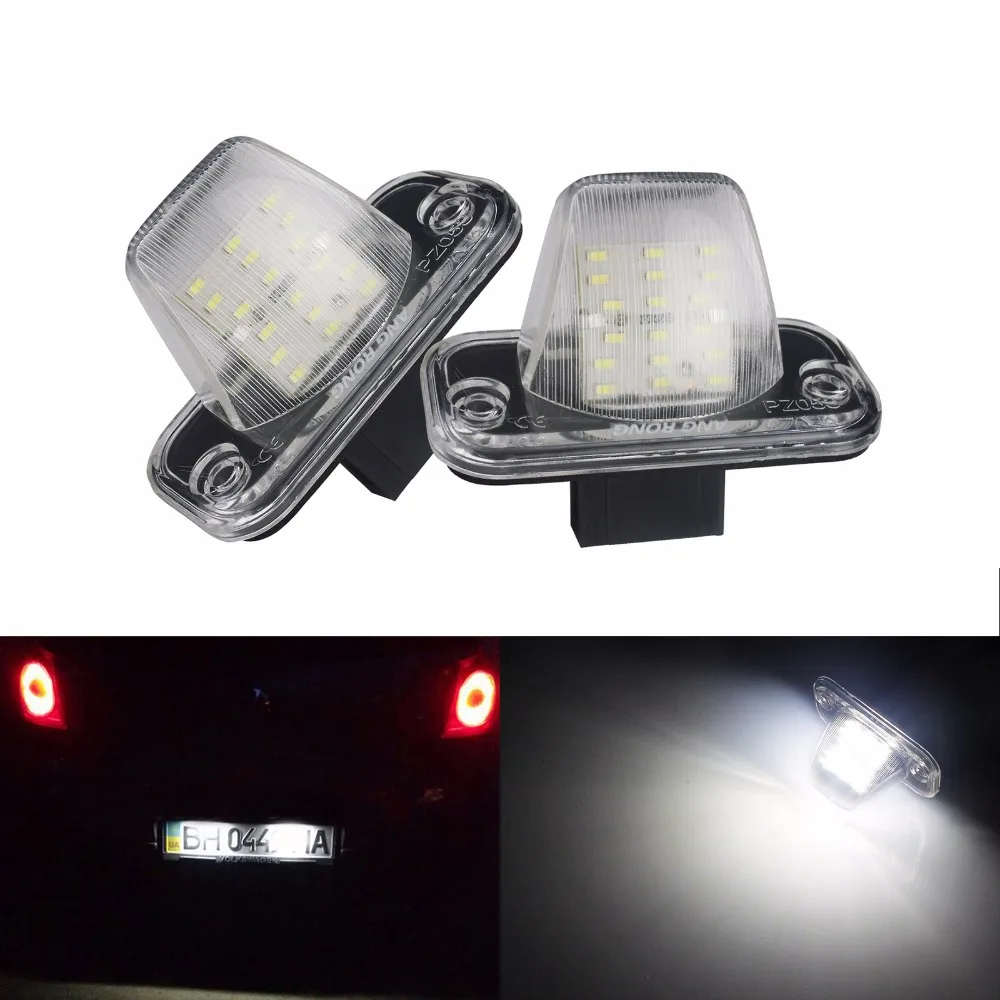 ANGRONG Светодиодная лампа номерного знака для VW Multivan MK4/Syncro 1990 03 Passat B6 Combi/Variant 2006 08