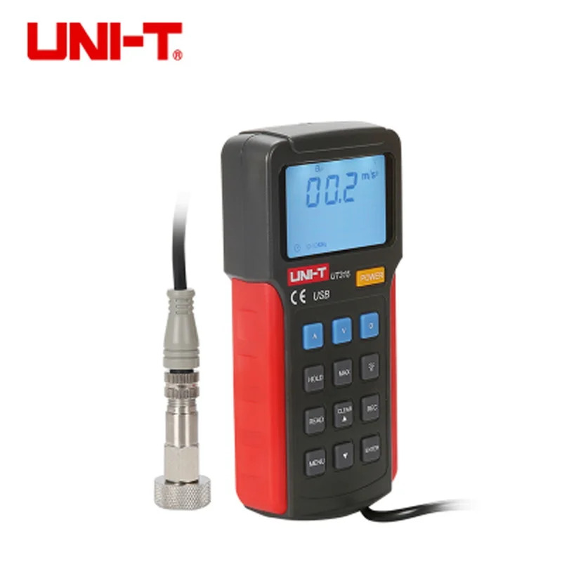 UNI T UT315 Digital Vibration Testers Acceleration Velocity Displacement Measurement USB Connect|Измерители колебаний| |