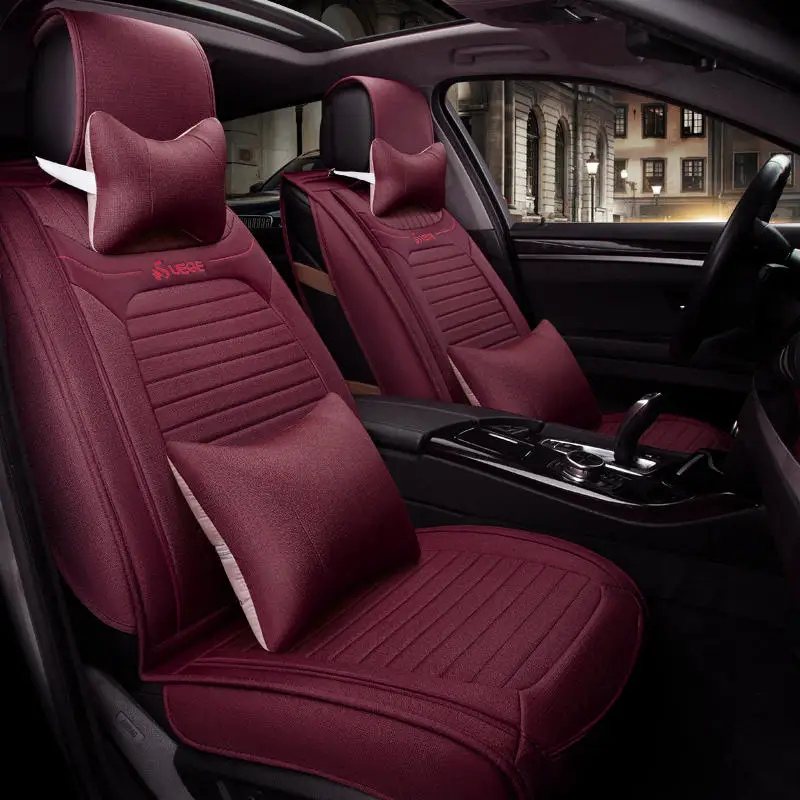 5D Стайлинг Автокресло Обложка Универсальный Подушки для Land Rover Discovery 3/4 Freelander 2 Sport