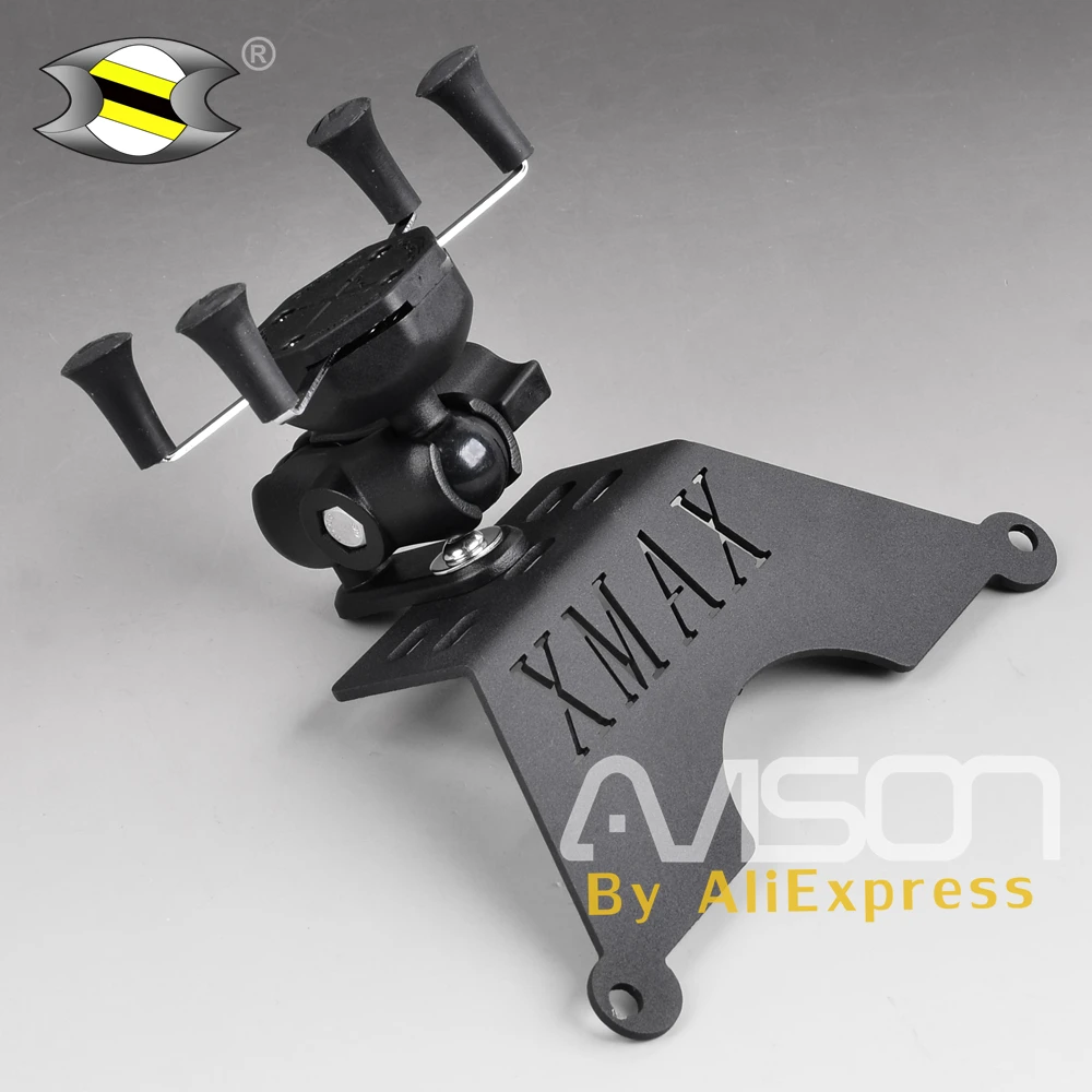 Для Yamaha XMAX держатель для телефона XMAX250 XMAX300 подставка держатель для смартфона держатель для телефона Подставка gps навигатор пластина Кронштейн