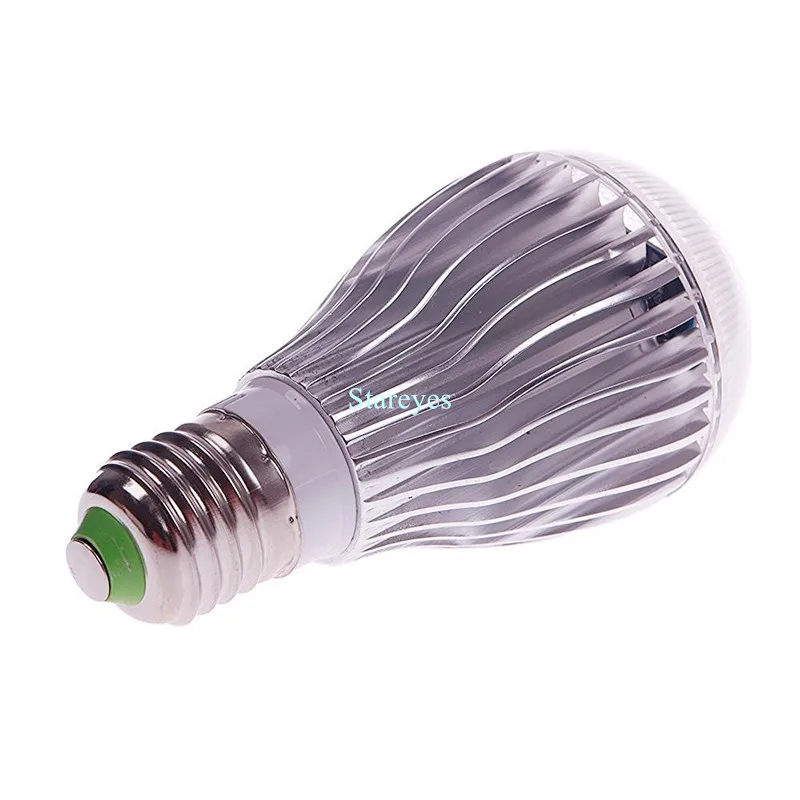 Цветная светодиодная лампа E27 9W RGB 1 шт. круглый шар беспроводной пульт