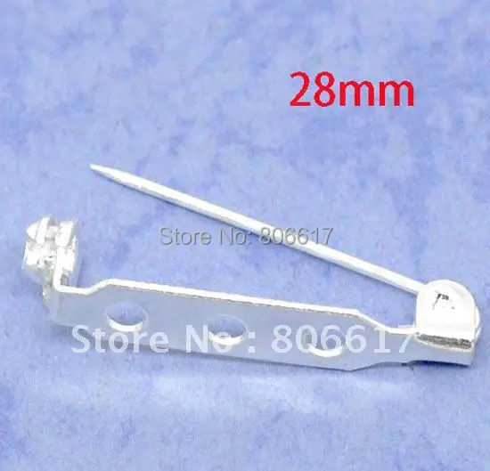 100 шт. посеребренные брошь-булавка 27 мм. | Украшения и аксессуары