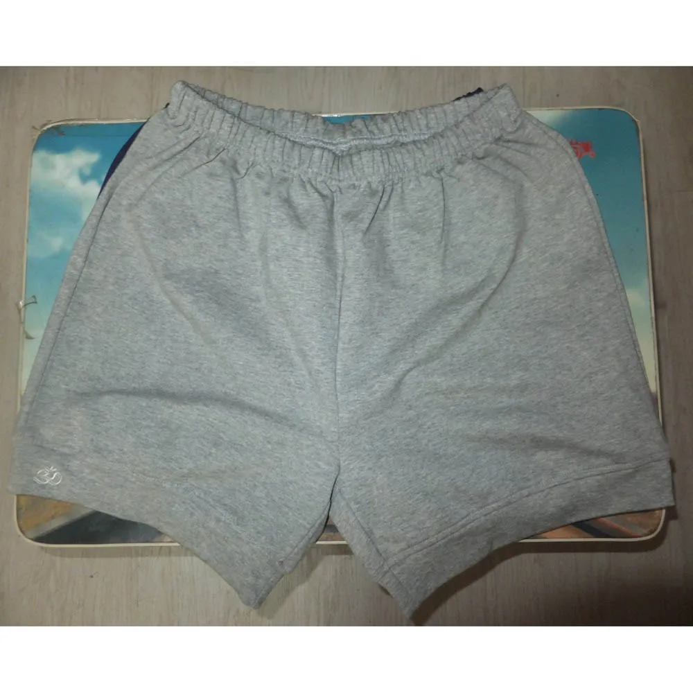 Мужские шорты для Айенгар йоги 95% хлопковые темно синие мужской толще из