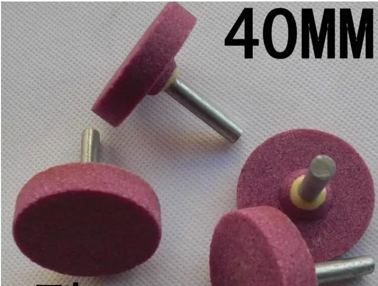 

Бесплатная доставка, 10 шт./компл., 40*6 мм T тип корунда, шлифовальный круг, металлическая Шлифовальная головка, красный корунд, Электрический б...