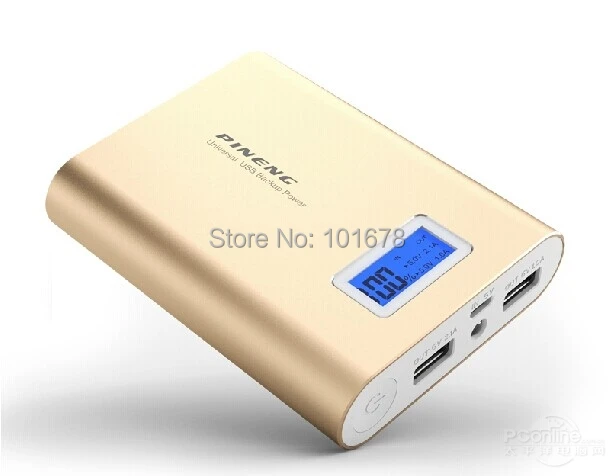 Оригинал Pineng PN-988 10000 мАч Емкость Power Bank Портативный Внешний Аккумулятор